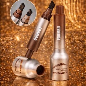 FORMBO Brow-Fection Angled Brush & Dip - Espresso